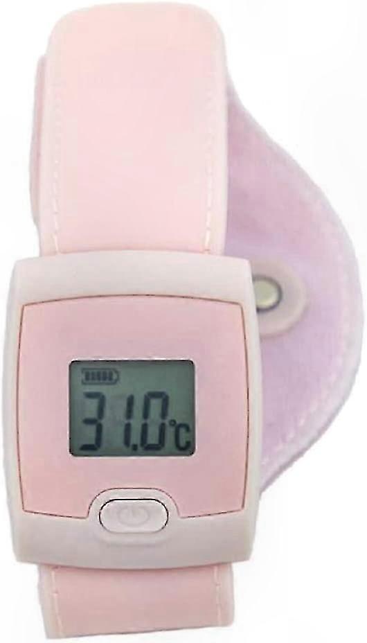 Smart Bluetooth Kids Thermometer, Digital Fever Monitor with Mobile App for Child Body Temperature Wristband Tracking