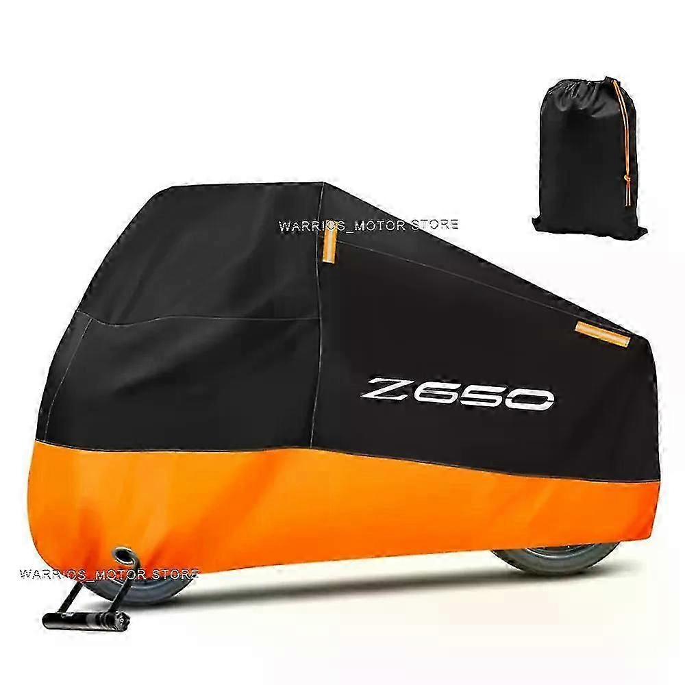 Si applica aCopertura per moto Impermeabile Outdoor Scooter UV Protector Dust Rain Cover per KaWASAKI Z650 Z 650 2020 2019 2018 2017 2016-2021