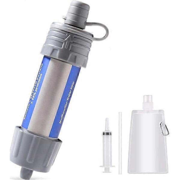 Outdoor Water Filter System, Personal Purifier Core Filter Water for camping, hiking, and emergency