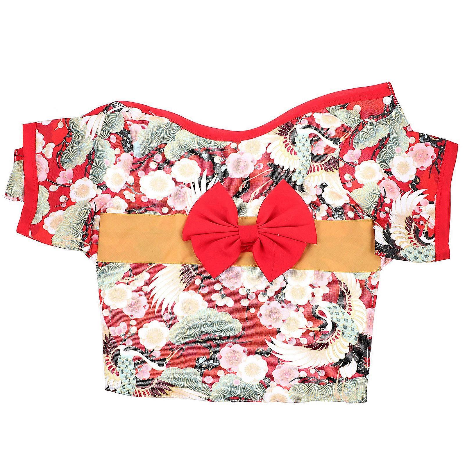 Kimono Style Pet Apparel For Small And Medium Pets Perfect For Parties Featuring Workmanship And Comfortable Fit 1Pack