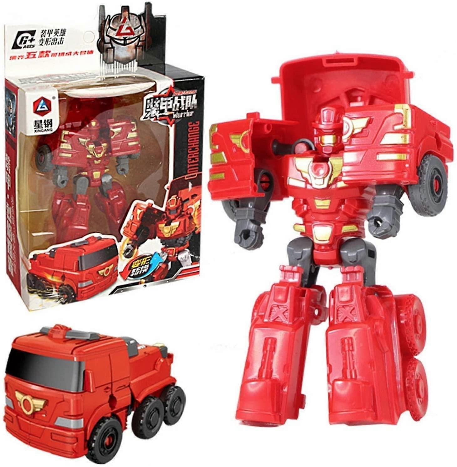 5 in 1 Shape Changing Toy Take Apart Toy Vehicle Set Cars Robot Converting Robot Toys Set Robot Action Figures for Kids Boys