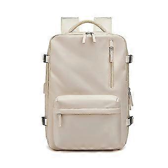 Handgepäcktasche Herren Reiserucksack Kabinengröße Laptop-Rucksack mit USB-Ladeanschluss Schuhe Compart
