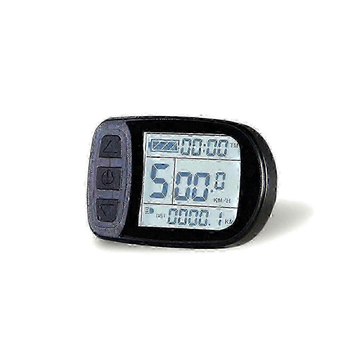 Mountain Bike Lithium Power Conversion Kit with Quintessence KT-LCD5 LCD Meter & SM Connector Display - Upgrade Your Ride