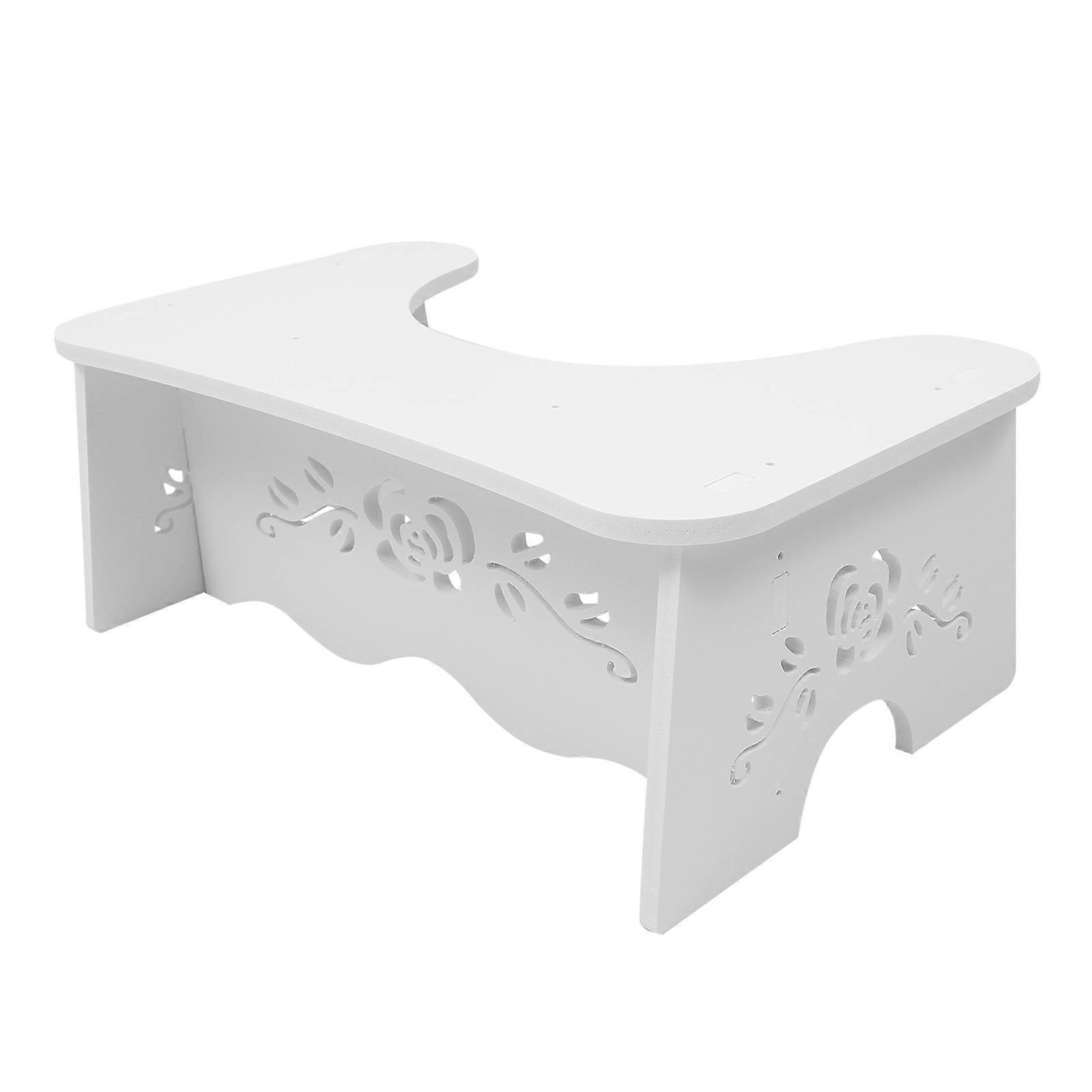 Bathroom Toilet Footstool Practical Toilet Training Stool Designed For Children And Elderly With Load-bearing Support 1Pack