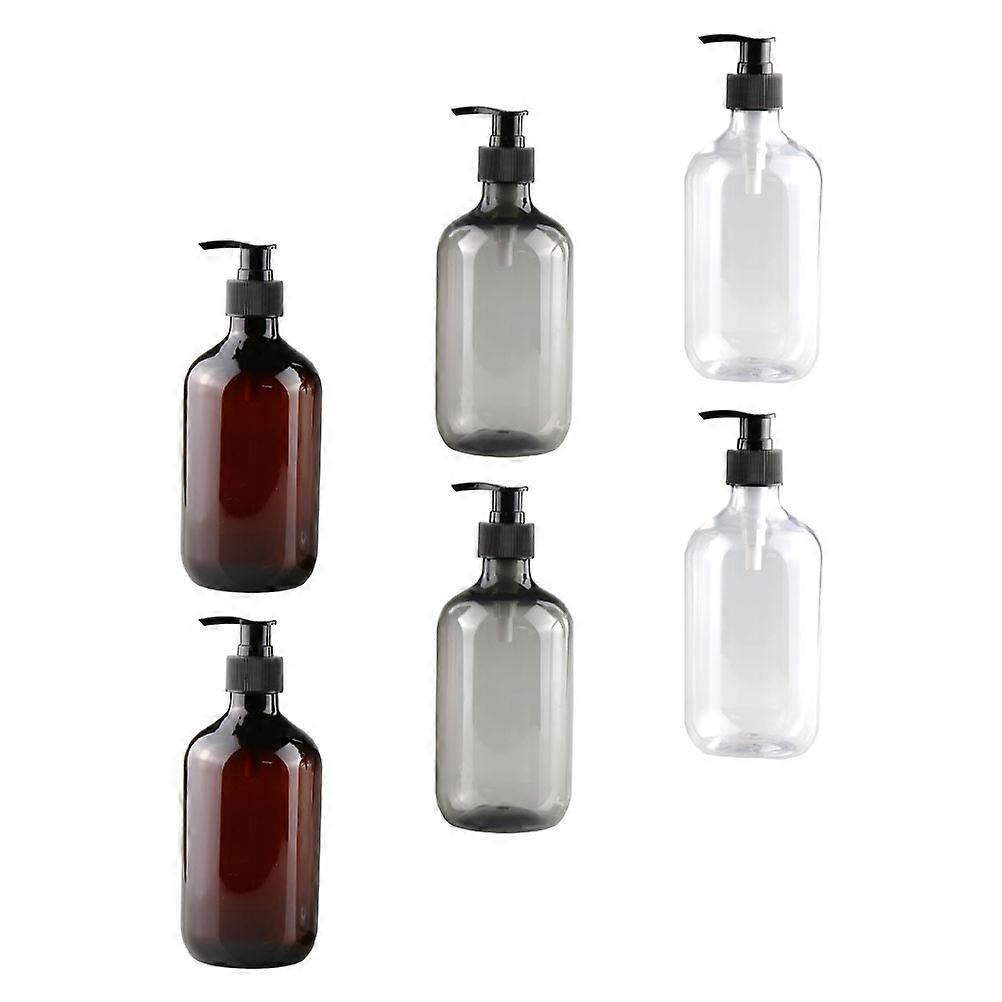 Reusable Bottle Plastic Empty Bottles for Storage 6Pcs Set Travel Use