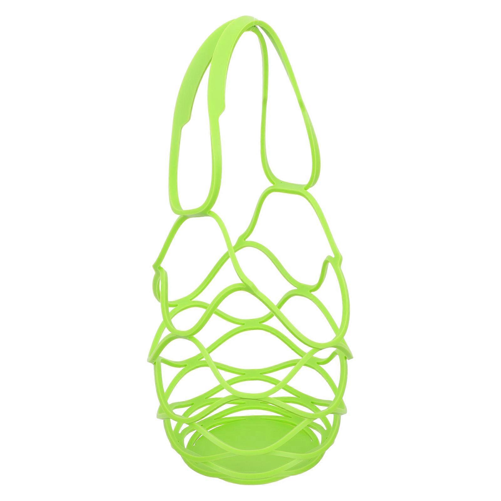 Multi Use Bottle Coaster in Green Made of Premium Silicone for Bar Use with Sturdy Construction 3.5 Inches