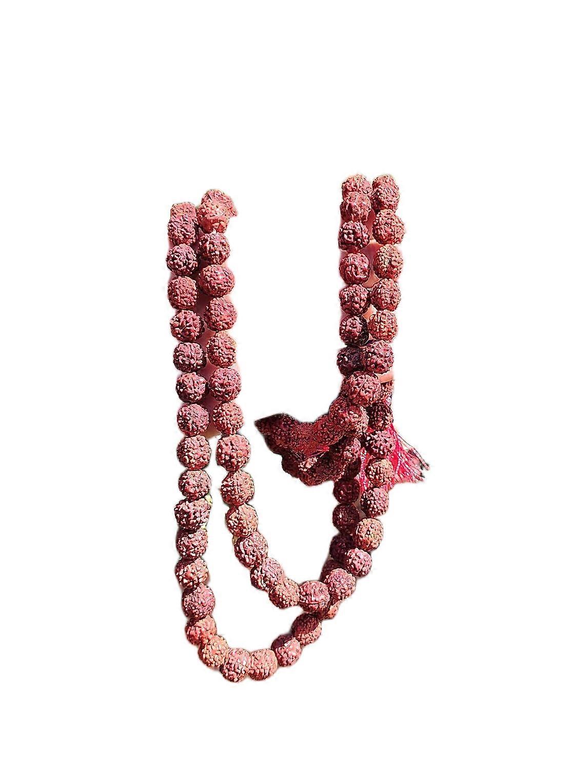 108 Beads Panchmukhi Rudraksha Mala for Adults