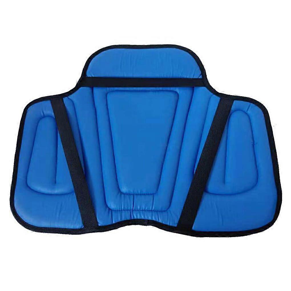 PU Riding Saddle Cloth, Thickened Blue Riding Seat Cushion, Comfortable Padded Support Cover for Equestrian Use
