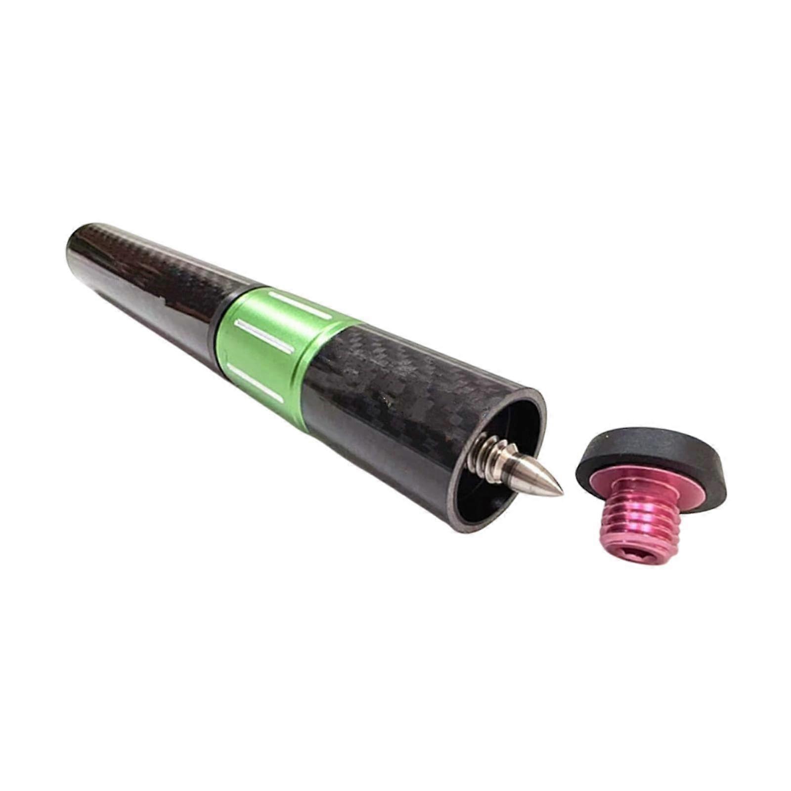 Pool Cue Extension Pool Cue End Extender Carbon Fiber for Billiards Beginners Lightweight Men Women Snooker Adjustable