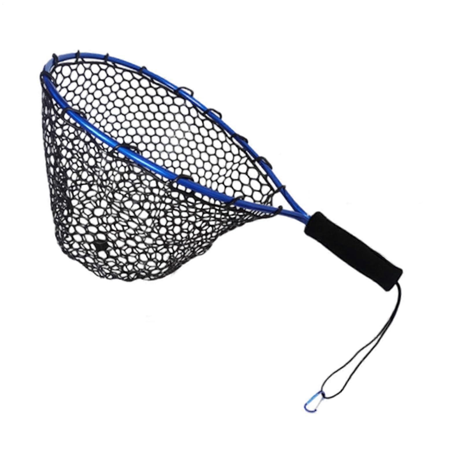 Fishing Net Lightweight Catch and Release Tool, Foldable Survival Net Compact Outdoor Fishing Equipment
