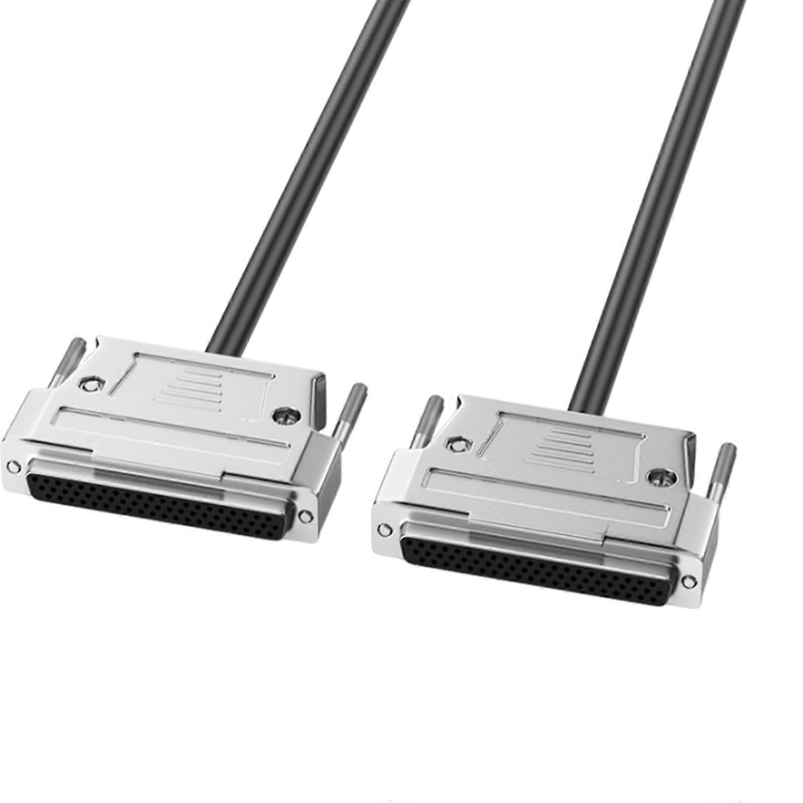 SCSI Data Cord 2M Male to Female Fast Data Transfer Cable Compatible with Computers Scanners PDAs DB62 Connection