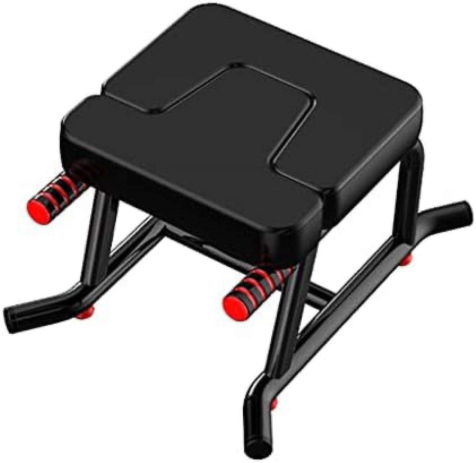 Yoga Inversion Stool Household Inversion Inversion Chair Shoulder Upside Down Pad Fitness Equipment,Black,61.5 * 48 * 35.5cm Black 61.5*48*35.5cm