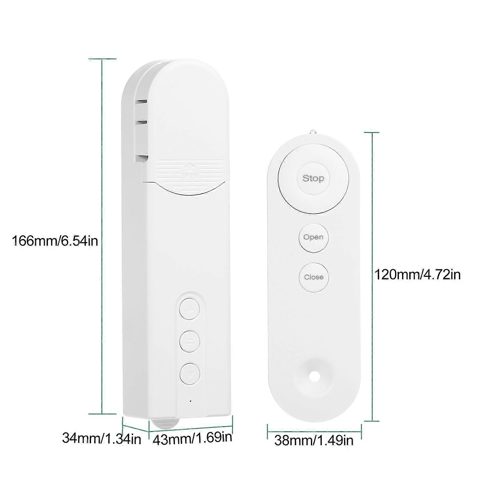 Motorized Blinds Drive Motor BT Control Smart Chain Roller App Control Shade Timer Schedule with Remote Control