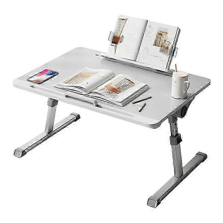 Folding Laptop Desk - Adjustable Bed Table for Home Dormitory & Kids Studying Small Table ID-24B