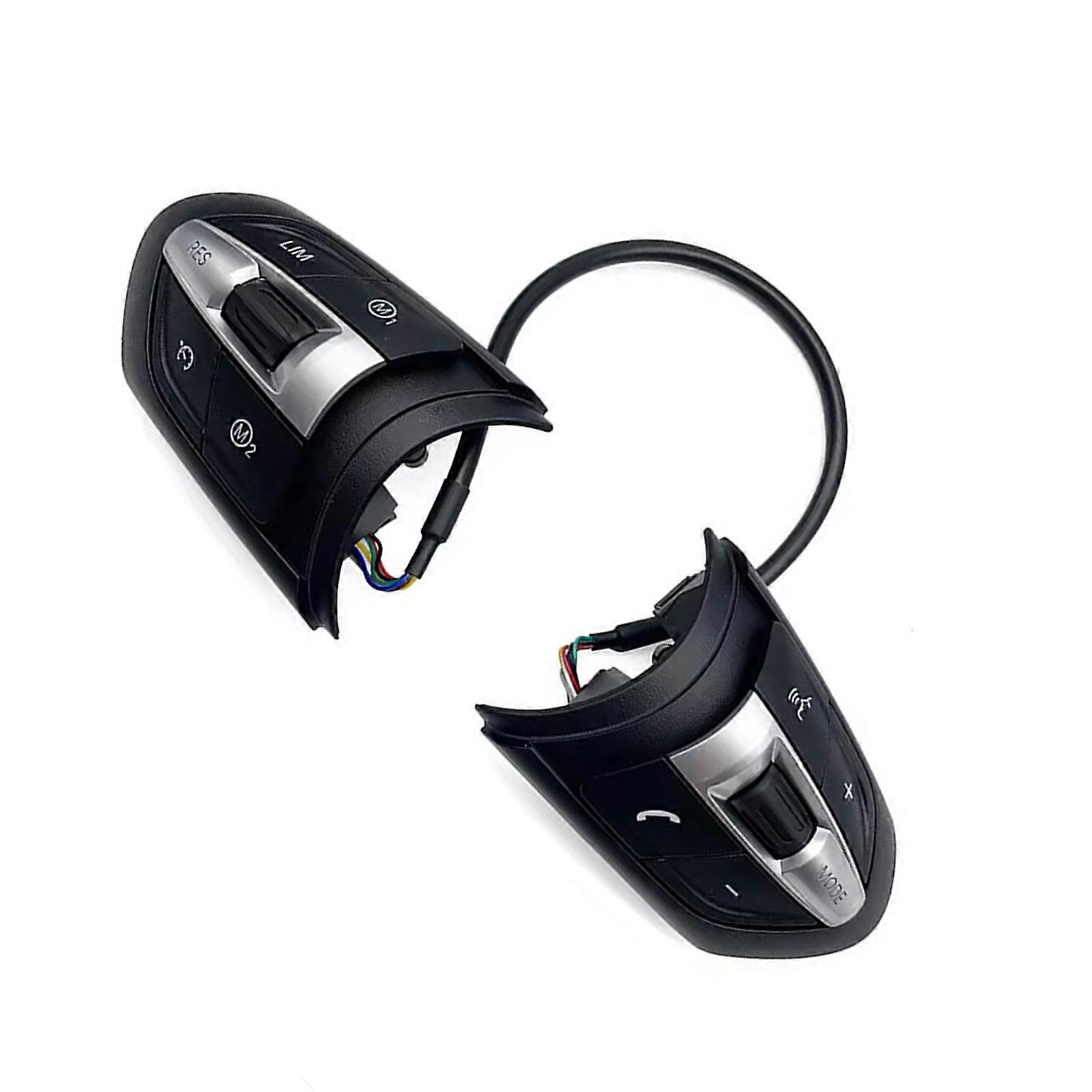 Sport Steering Wheel Buttons M1M2 Speed Adjustment Kit ABS Improved Strength Cruise Control M1M2 Button Multicolor