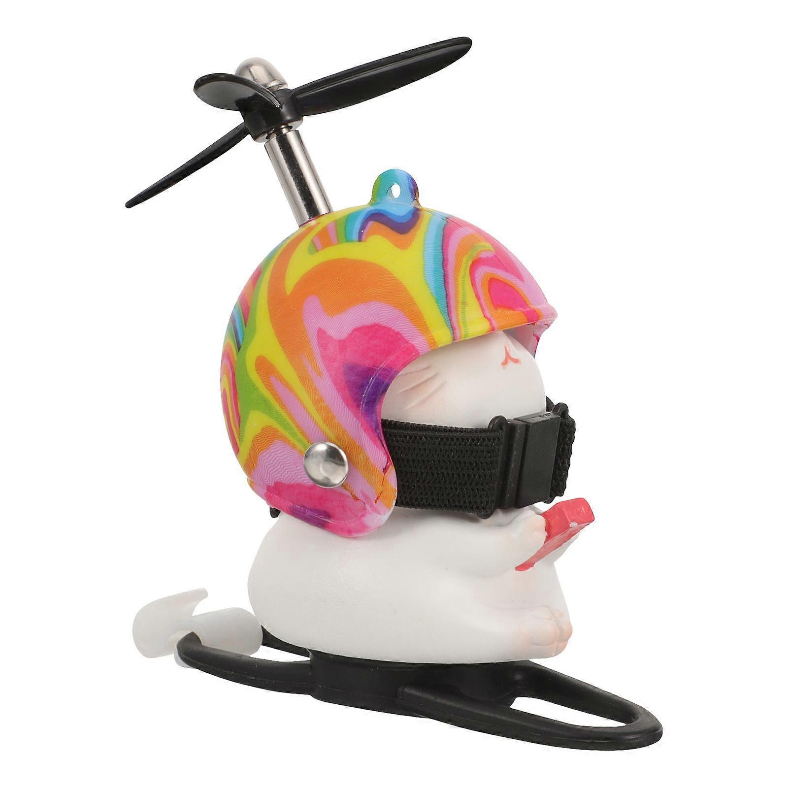 Bike Decoration Cat Ornament for Bicycle Motorcycle Car Multi Resin with 1 Pcs