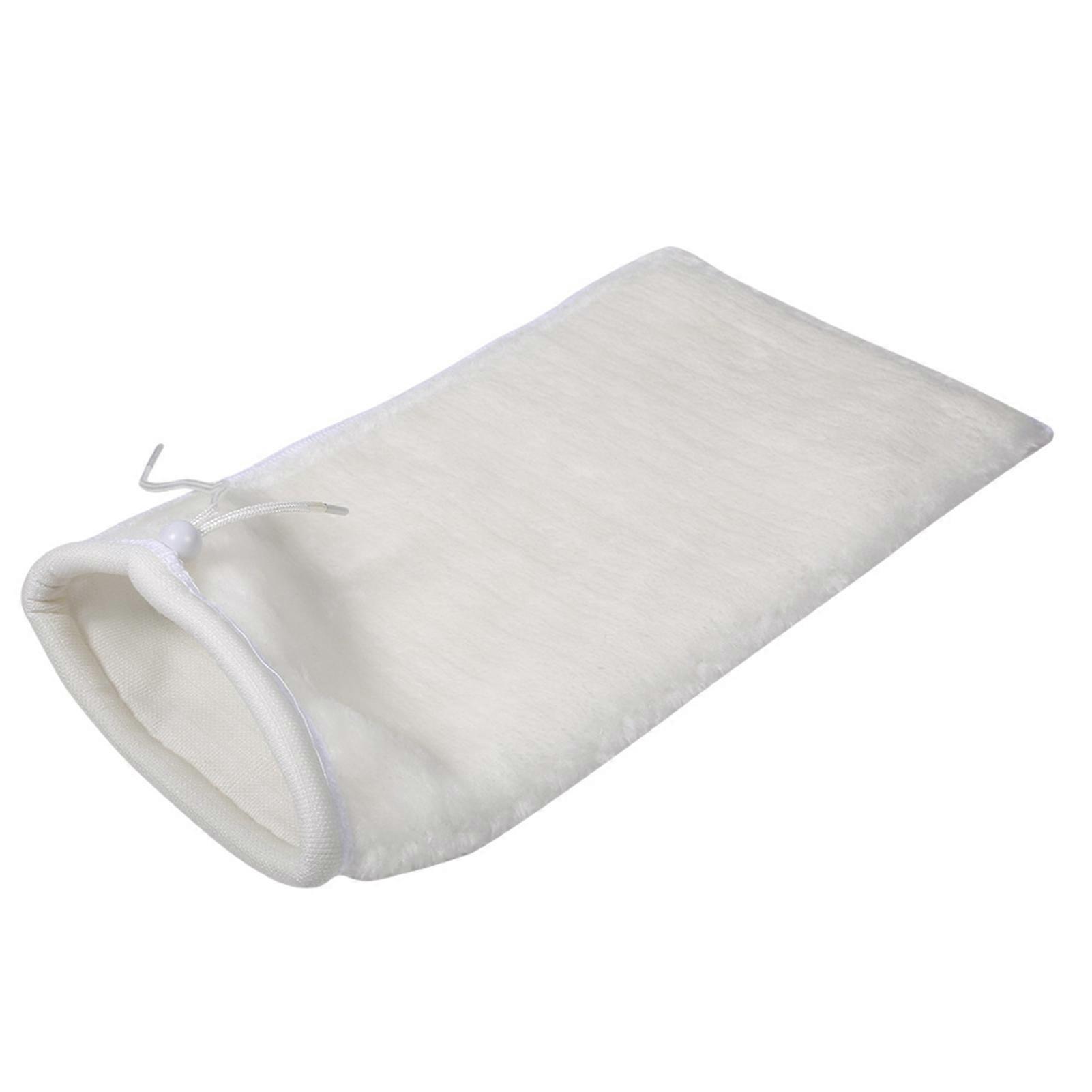Drawstring Aquarium Fish Tank Sock Filtration Marine Sump Filter Cotton Bag Cleaner Practical