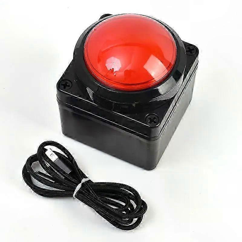 2m USB Buzzer Switch with Customizable Remote for Mouse, Keyboard, and Lottery Devices