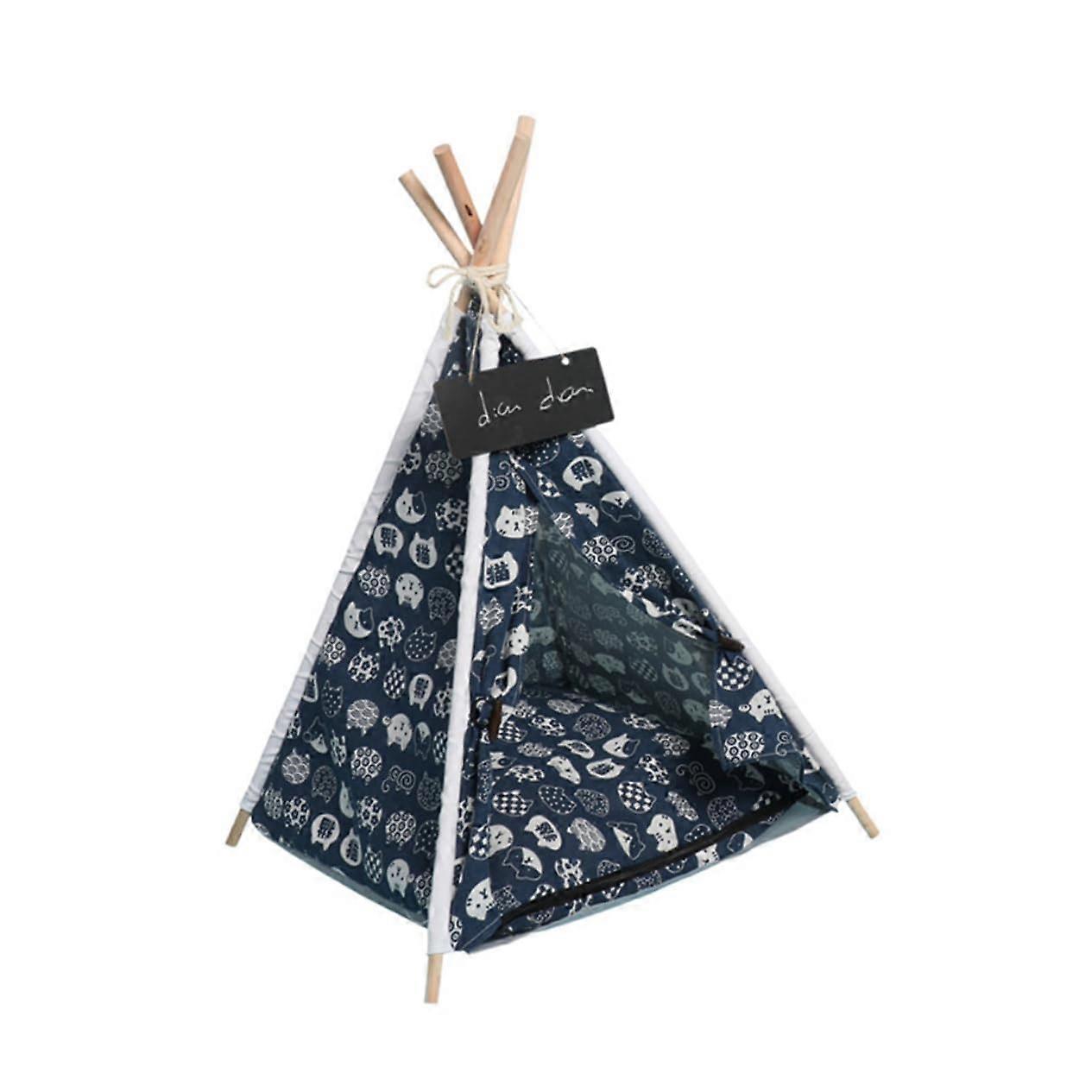 Pet Tent for Cats and Dogs Outdoor Indoor Bed, Washable, Durable Fabric, Portable, Fits Small Pets