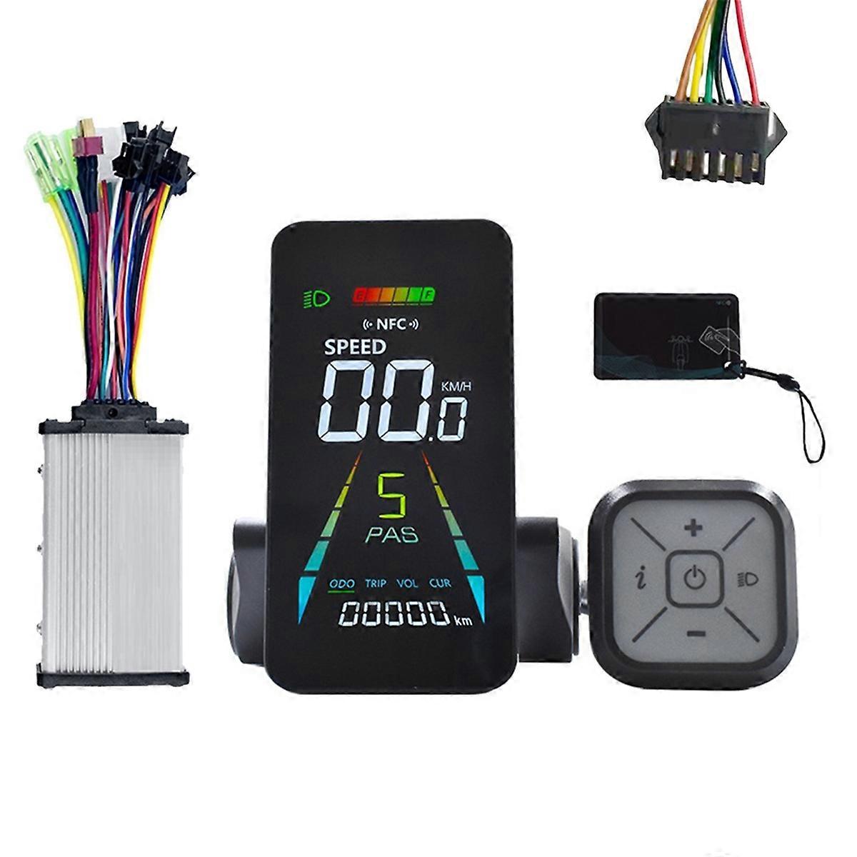 E-Bike LCD Meter 24V/60V +36V 350W SM6PIN