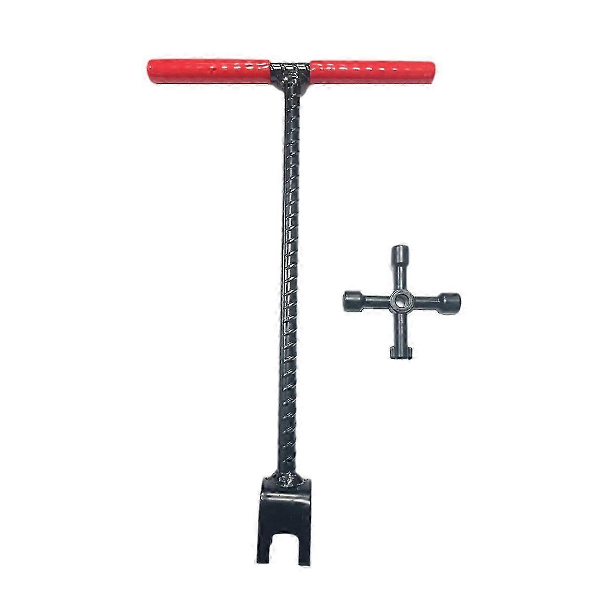 17 Inch Water Meter Key - Heavy-Duty Water Shut Off Tool