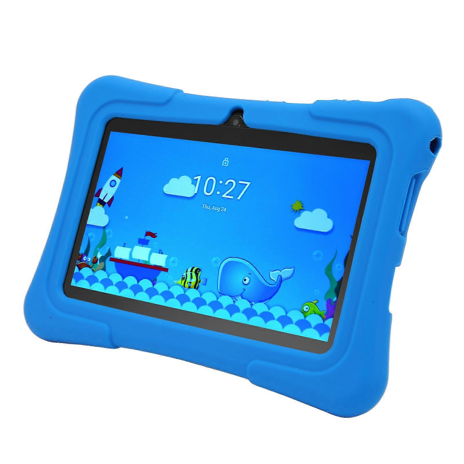 7 Inch Kids Tablet Android 10 Quad Core 32GB Dark Blue EU Plug