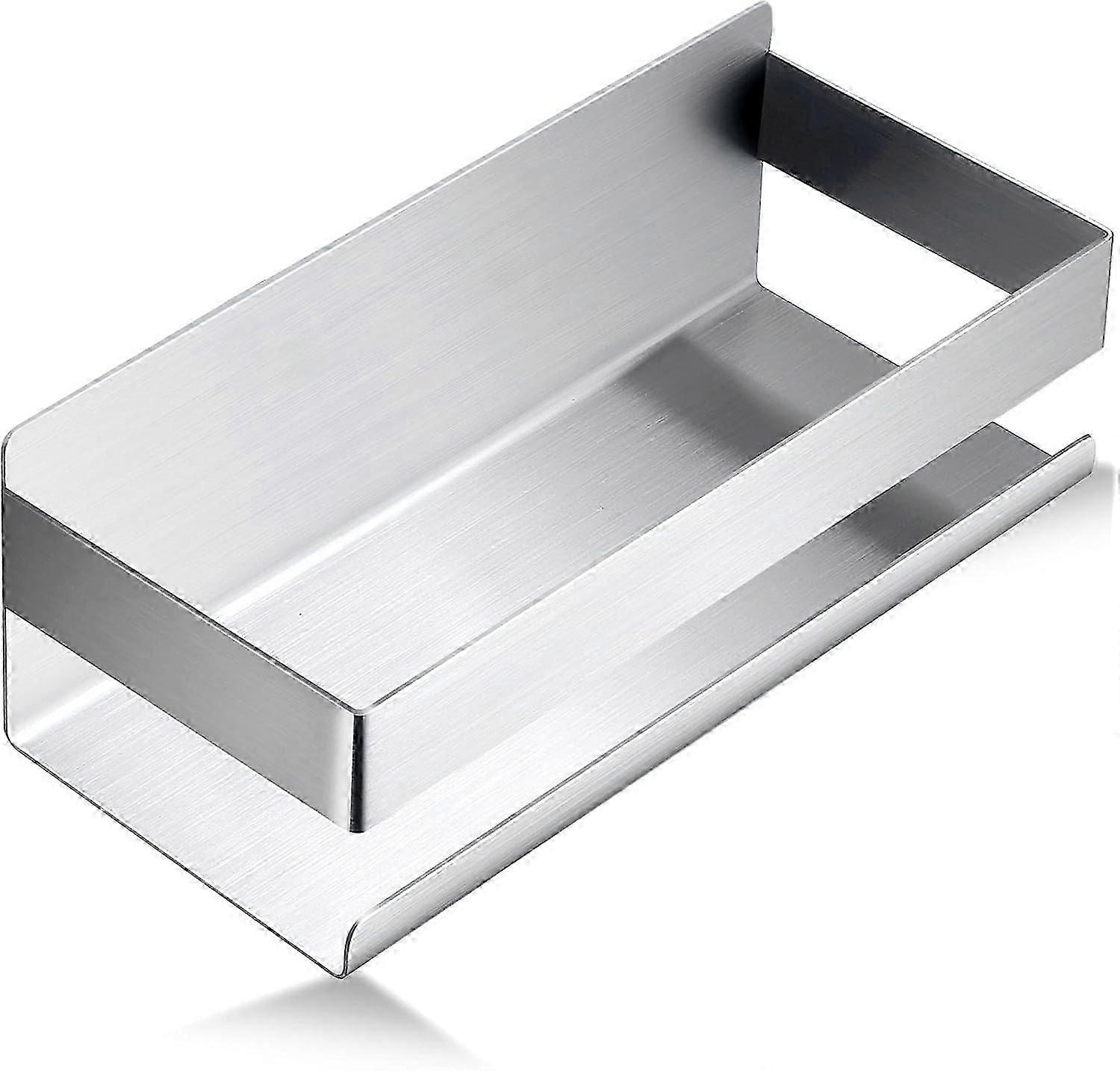 2025 جرف دش جديد ذاتي اللصق سلة دش خالية من الحفر رف حمام من الفولاذ المقاوم للصدأ Sus304