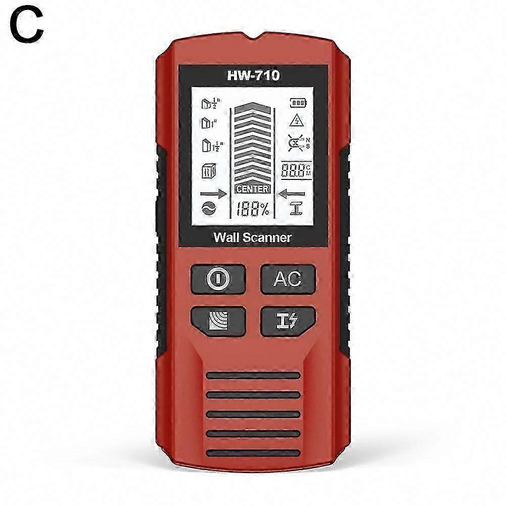 Multifunctional Handheld Metal & Wall Detector for Professional Use