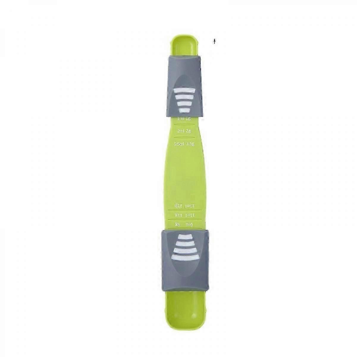 Adjustable Measuring Spoon ,Creative Double End Adjustable Scale, Eight Stalls Measuring Spoon,Measuring Dry/Semi-Liquid Ingredients