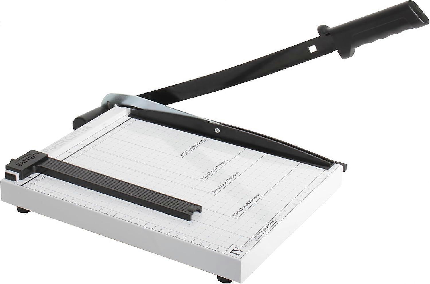 12 Inch Paper Cutter A4 Paper Trimmer Safety Device Blade Lock 12 Sheets Capacity Guillotine Cutter Craft Paper