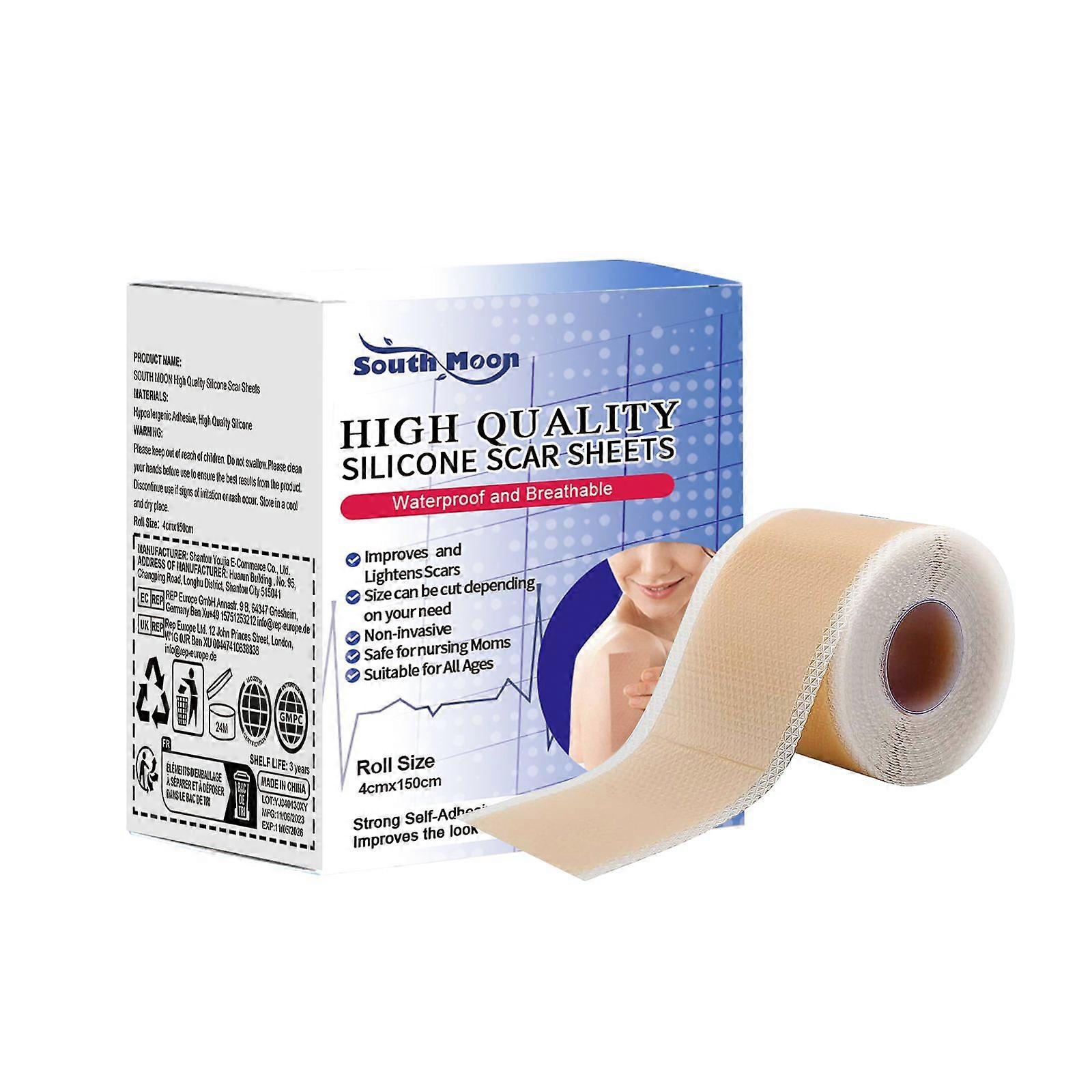 High Quality Silicone Scar Sheets, Fade Scar Waterproof Breathable Skin Scar Beauty Patch