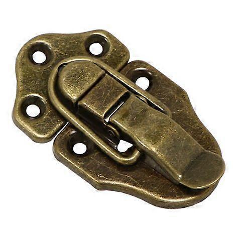 2 Toggle Clasp Latches Toggle Lock Lever Clasp for Jewelry Box Gift Boxes Chest - Bronze