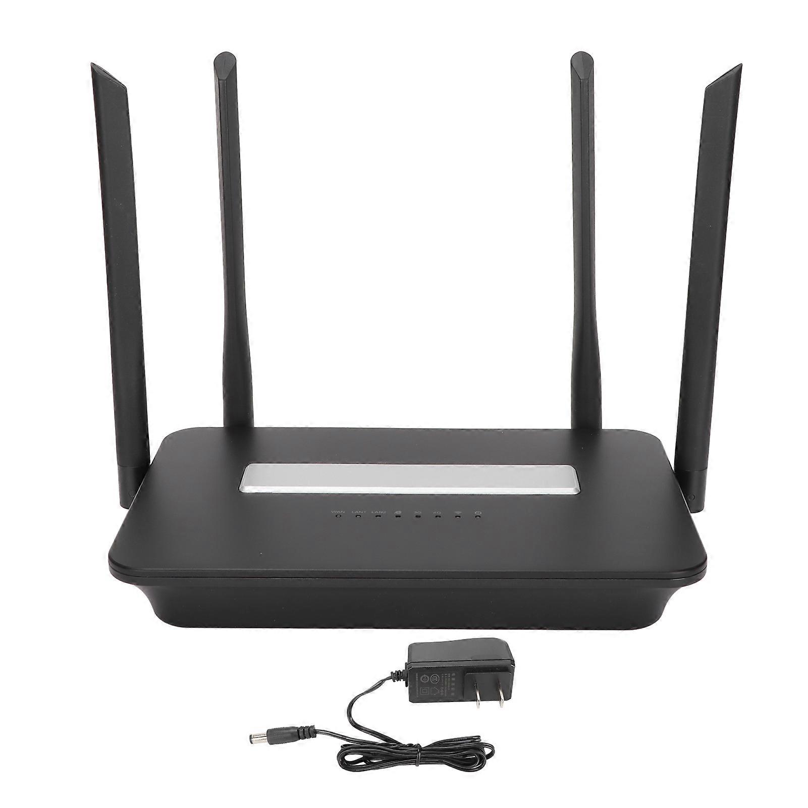 300Mbps 4G WiFi Router with SIM Interface for Home Office VPN Support 100-240V