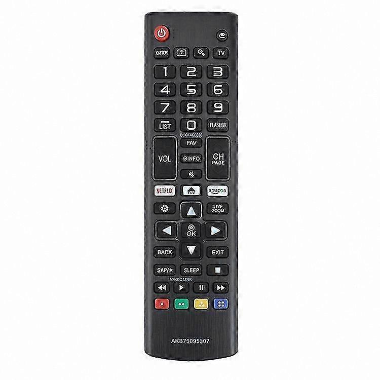 Infrared Remote Control Replacement for LG Smart TVs, Compatible AKB75095307 Model