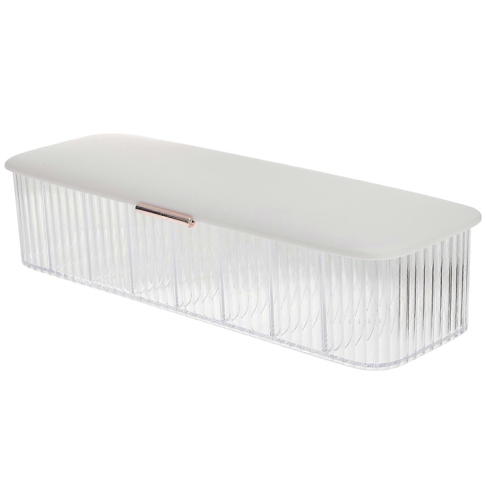 Cable Management Box with Cover for Cord Storage Organizer