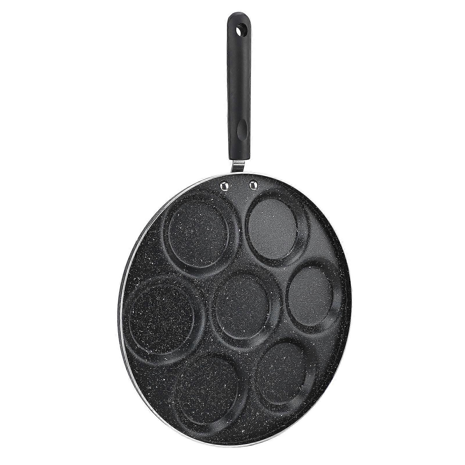Non-Stick Refined Iron Egg Frying Pan with Handle 753g