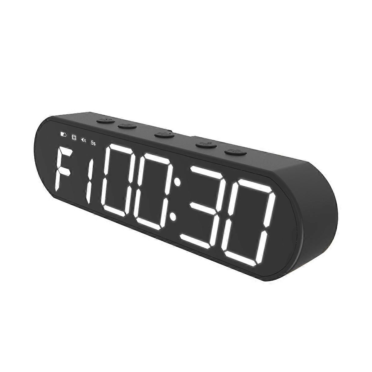 Portable Gym Timer 1000mAh Multifunctional Fitness Sports Interval Workout Timer with Alarms Clock f