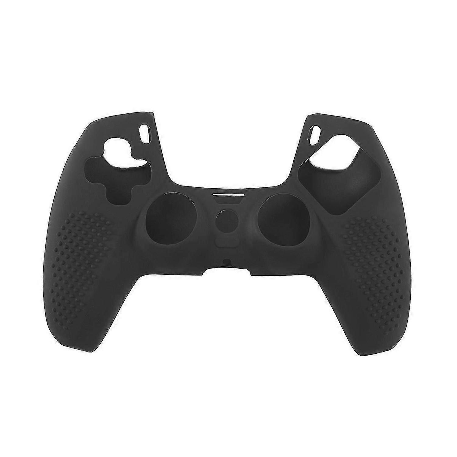 For Controller Silicone Protective Cover for Non-Slip Handle Cover(Black)