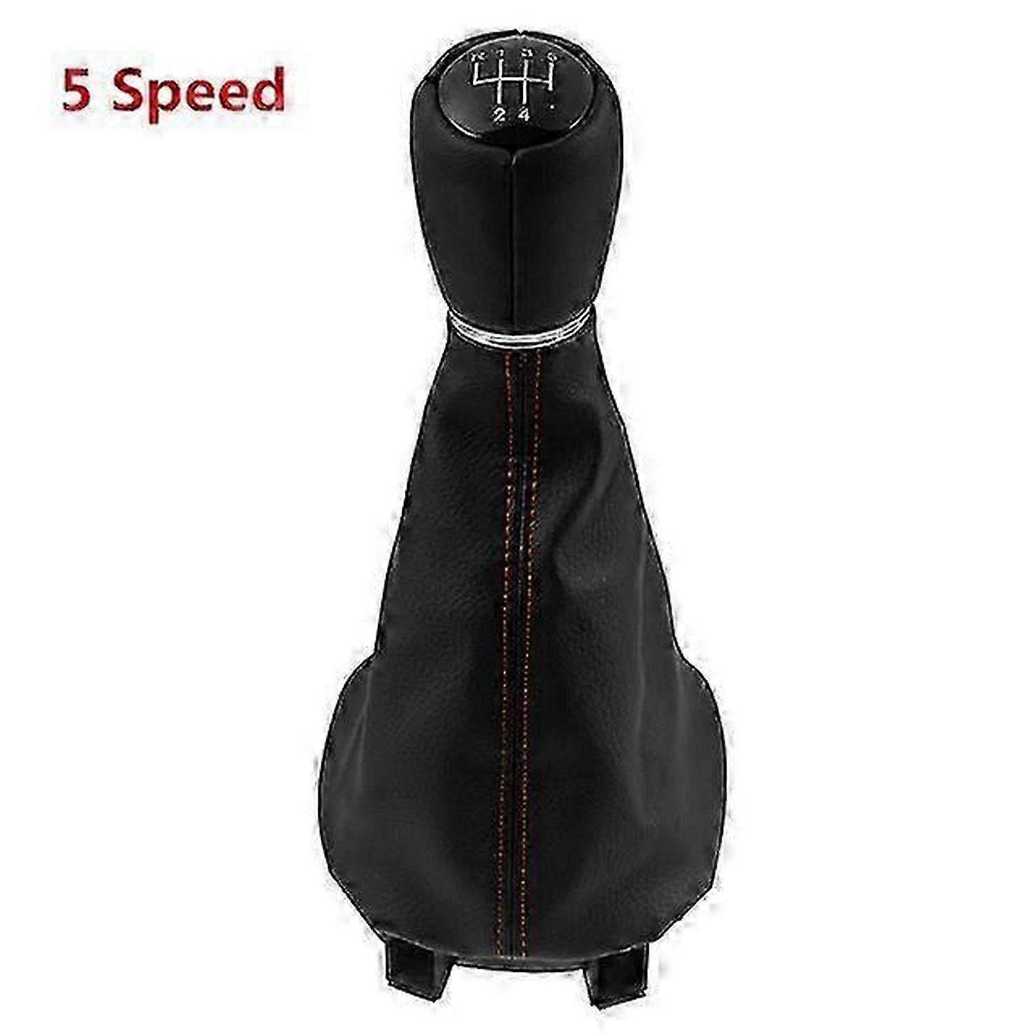 Car Styling For Seat Leon 1 MK1 / Toledo II MK2 (1998-2005) Manual 5/6 Speed Gear Shift Knob Lever Gaiter Boot Cover Collar Case