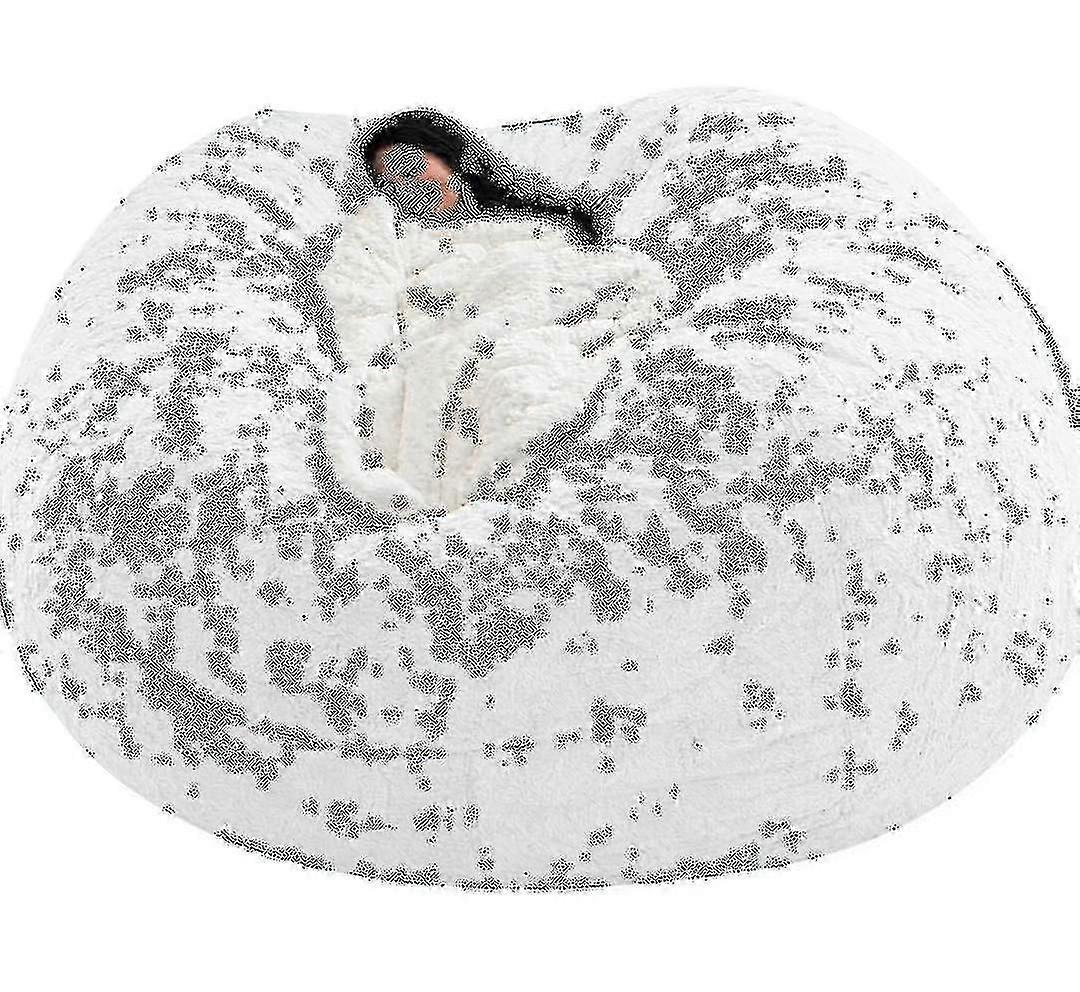 New Extra Large Bean Bag Chairs Couch Sofa Cover Indoor Lazy Lounger For Adults Kids Sellwell Without Chair