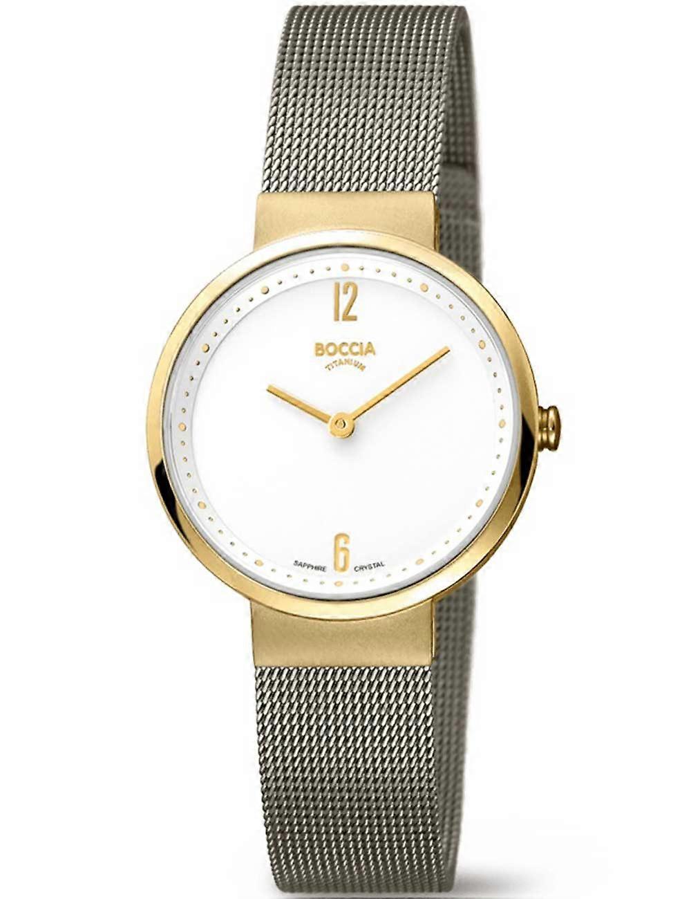 Ladies Watch Boccia 3283-05, Quartz, 30mm, 5ATM