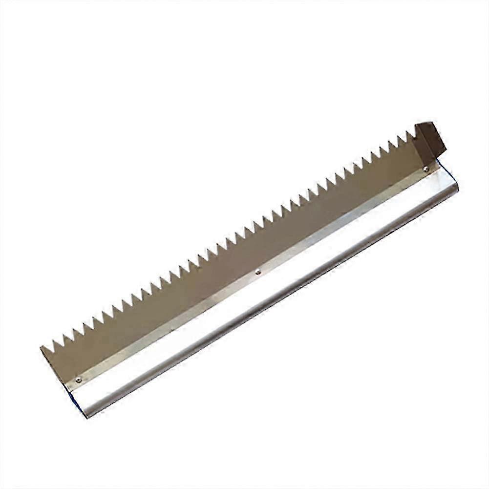 Stainless Steel Triangle Trowel for Mortar and Tile Application with 10mm to 600mm Size Range Adhesive Tool