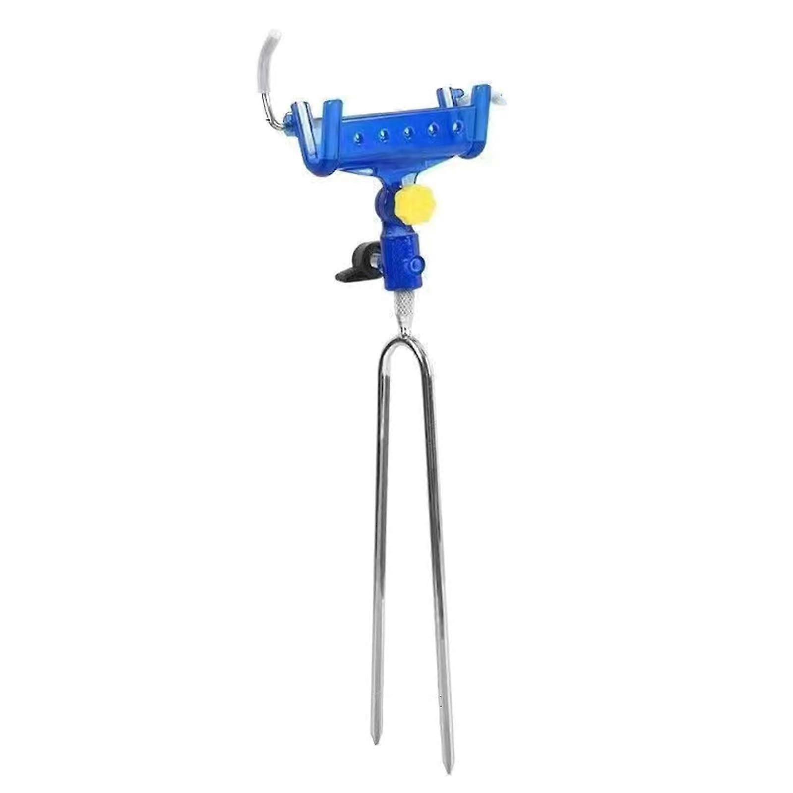 Fishing Rod Holder Floor Beach Stand 360 Degree Adjustable Self Locking For Fishing Poles