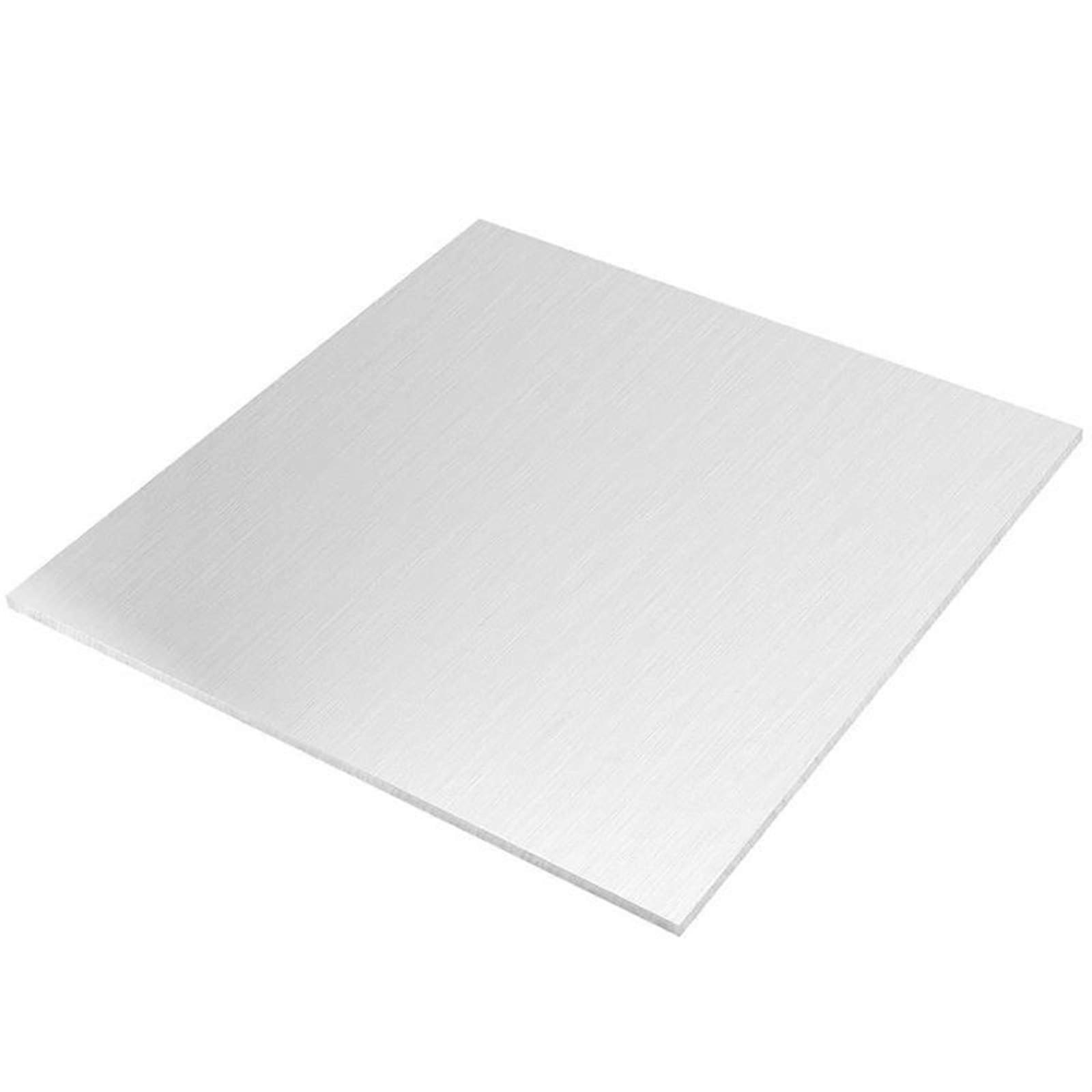 Aluminium Plate Sheet 0.3mm To 1mm Thickness Multiple Sizes Decorative Bendable 1 Piece 50x200mm