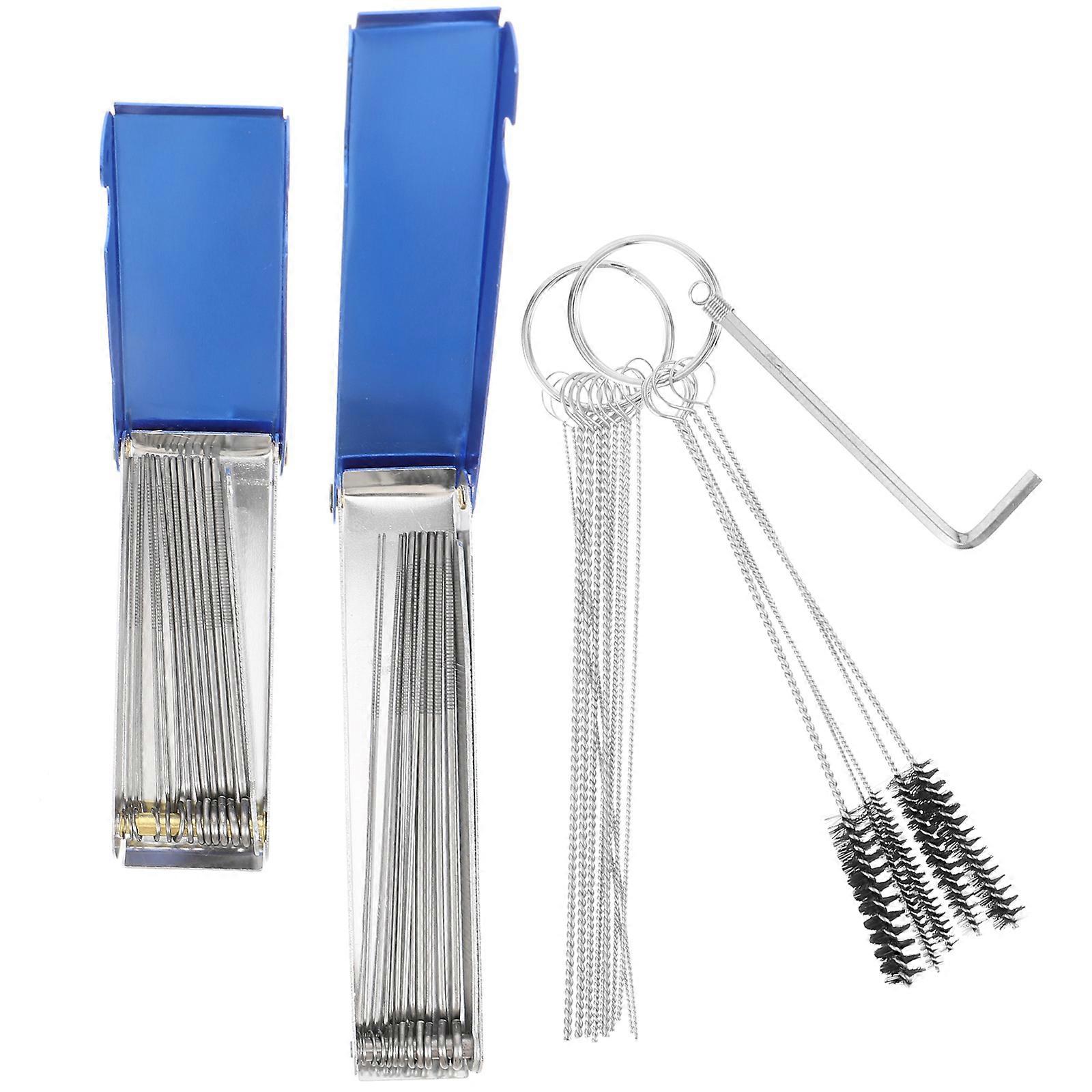 Carburetor Cleaning Kit Carburetor Tip Cleaner Tool for Cleaning 4Sets