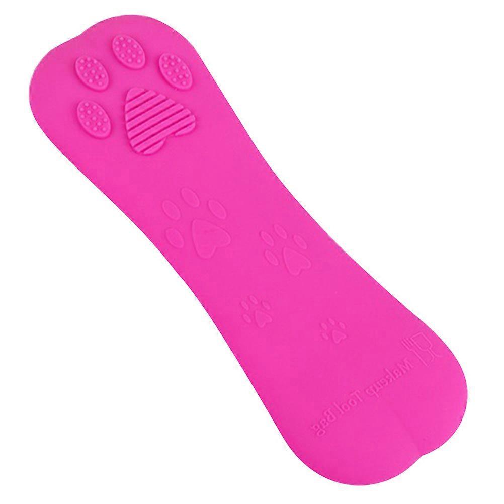 Makeup Brush Case Silicone Cosmetic Brush Holder for Home Use Compact Design