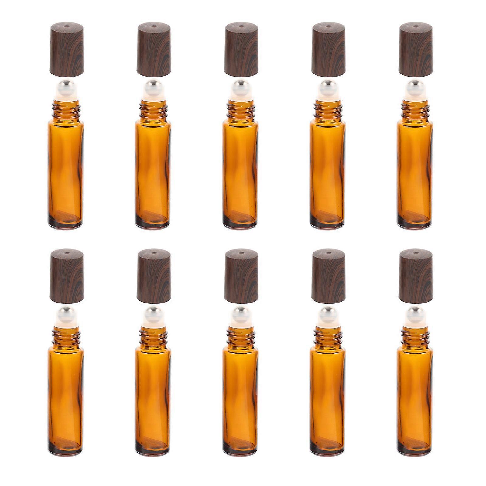 Multi-Function Roll On Bottles 50Pcs For Cosmetic Essential Oil Application Leakproof Features