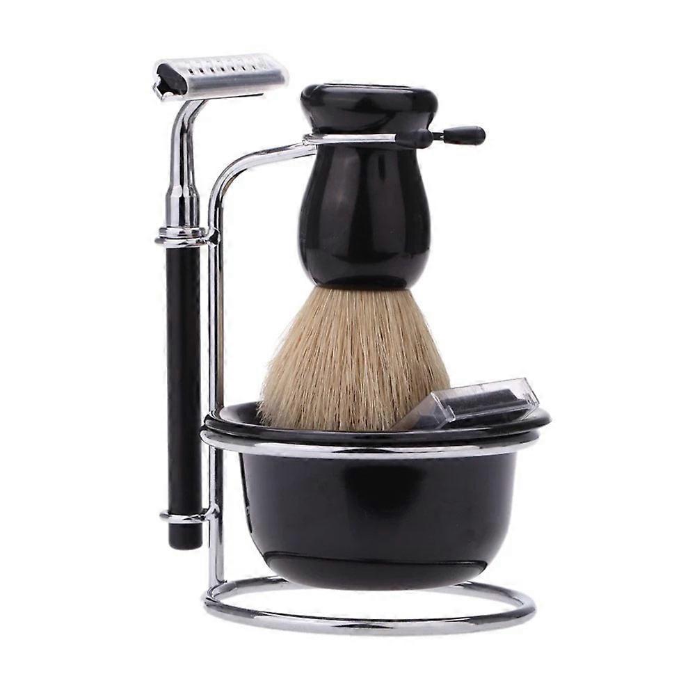 Plastic Shaving Bowl Black Bowls for Using Shaving Soap 2Pcs