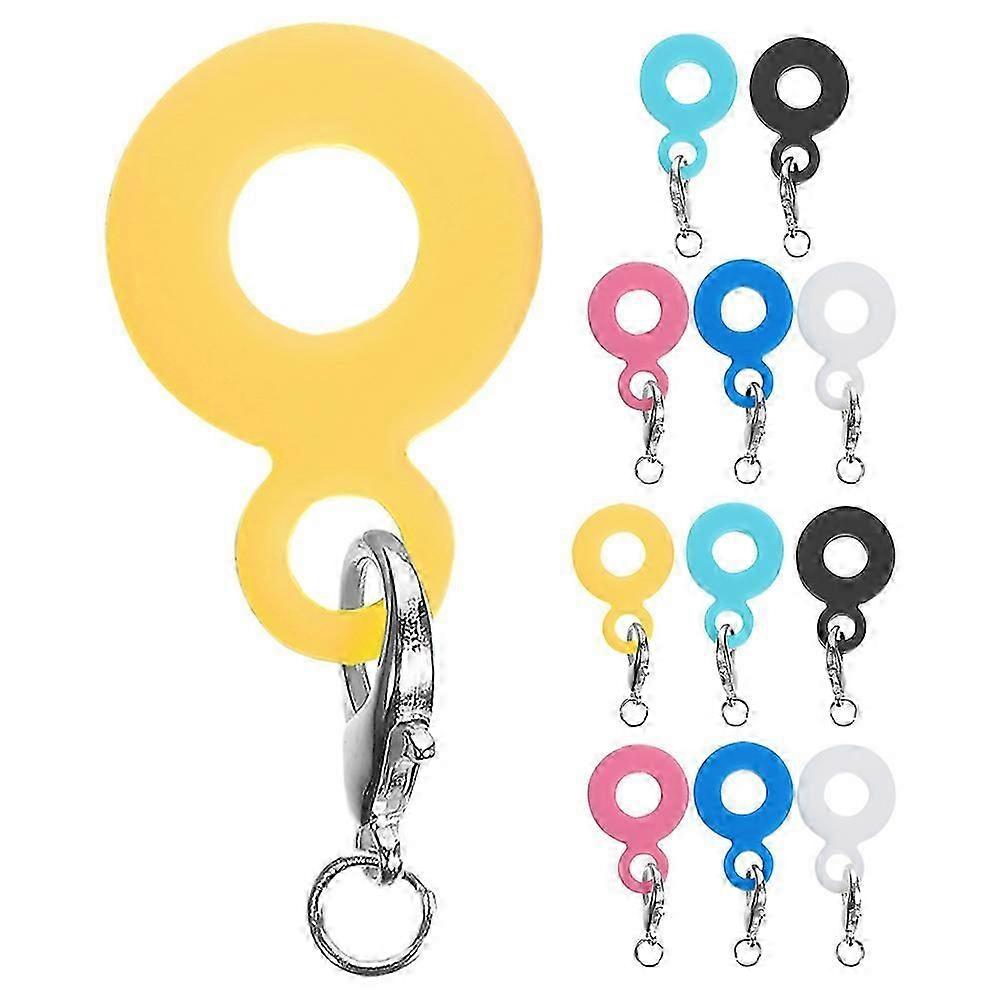 12Pcs Stroh Hängen Charms Trinken Stroh Dekore Nette Stroh Silikon Anhänger Requisiten