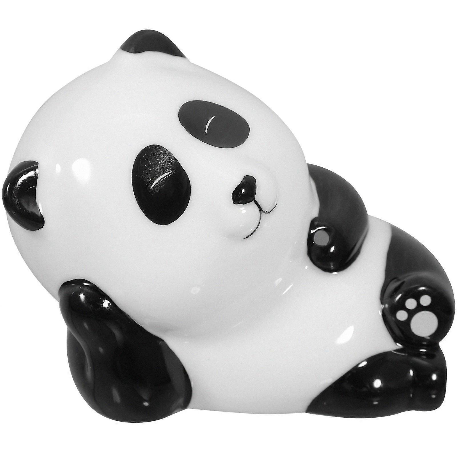 Ceramic Incense Burner for Decoration 5Pcs Panda Shaped Stick Holders